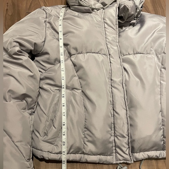 Gray Puffer Jacket - Picture 6 of 10